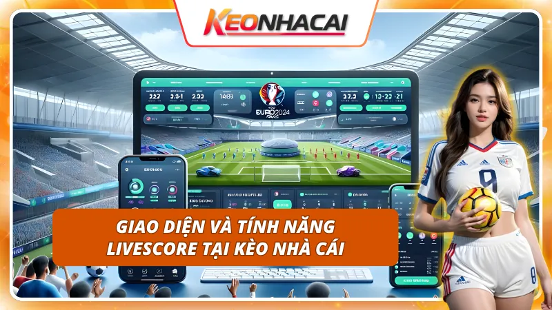 Livescore - Theo Dõi Tỷ Số Và Diễn Biến Cùng Kèo Nhà Cái 3 Trải nghiệm live score với giao diện mượt, thao tác cực dễ