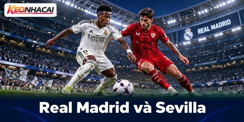 Soi kèo Real Madrid vs Sevilla 19/10: Madrid đủ sức thắng cách biệt 4 Madrid thắng cả năm lần gặp Sevilla gần nhất, ghi 10 bàn và thủng lưới hai lần